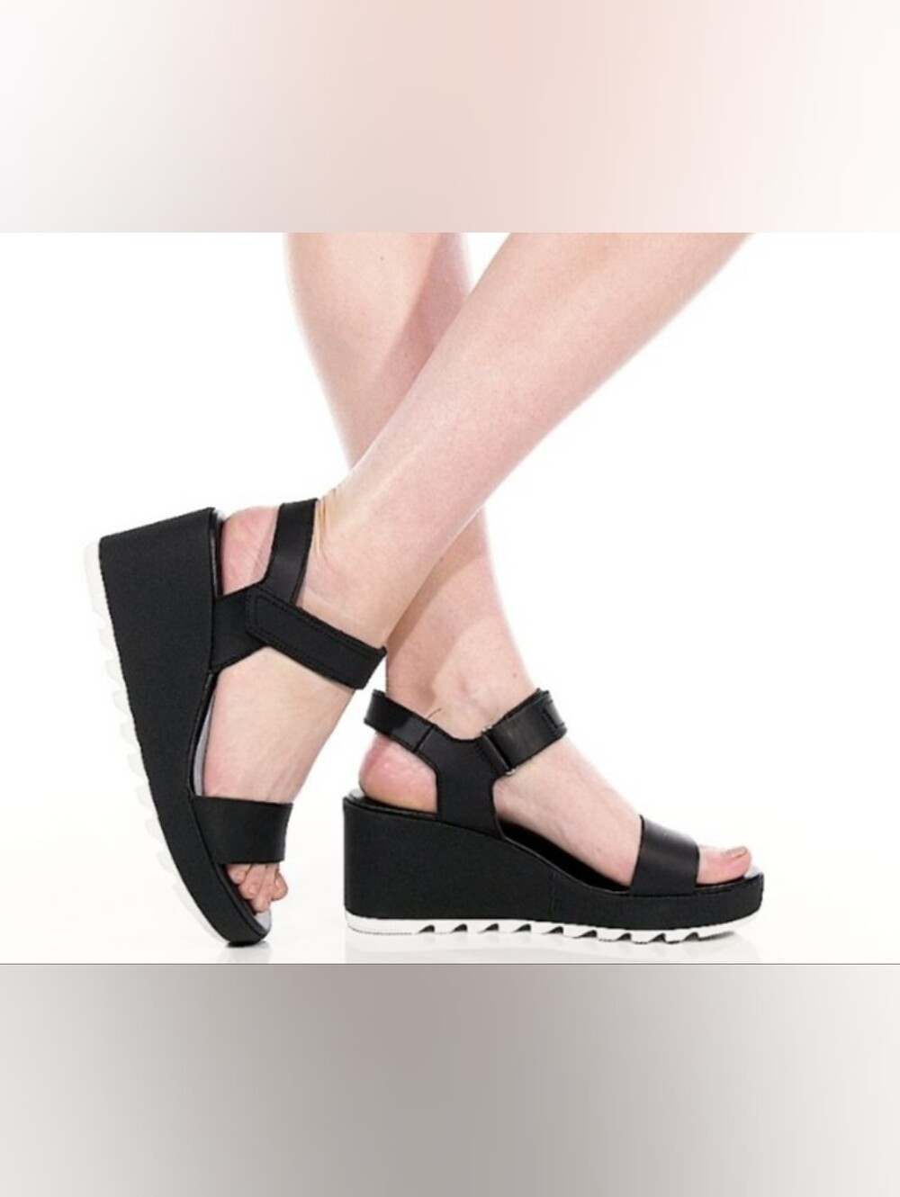 Sorel Women's Cameron Wedge Sandals Size 9 Used Exc